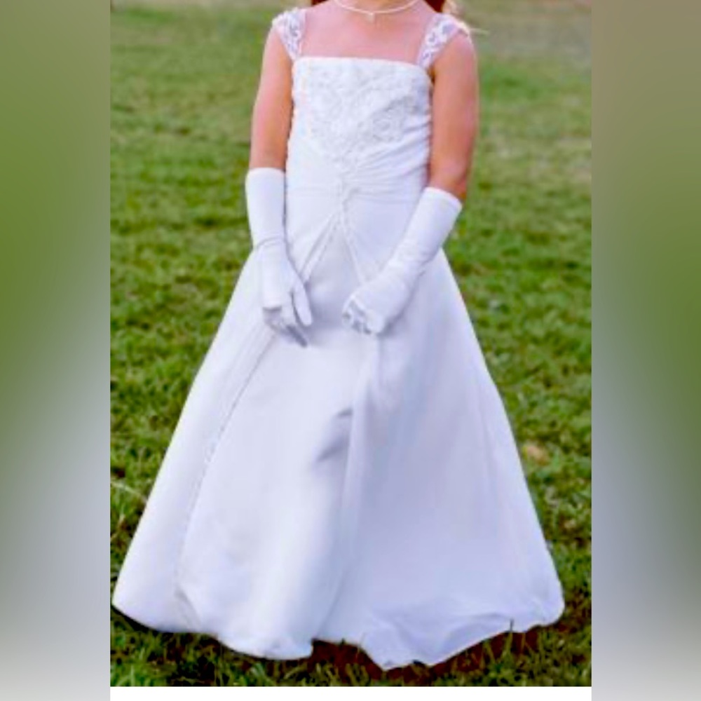 Flower Girl Dress from David’s Bridal. Size 12.